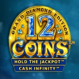 12 Coins Grand Diamond Edition slot logo by Wazdan at STSbet Casino
