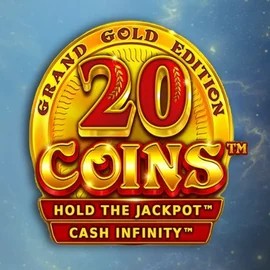 20 Coins Grand Gold Edition online game logo by Wazdan on stsbetcasino.ca