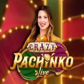 Crazy Pachinko logo by Evolution at STSbet Casino