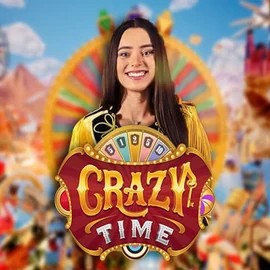 Crazy Time game by Evolution – logo hosted on STSbet Casino