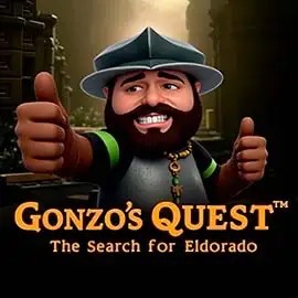 Logo of Gonzo's Quest from NetEnt at STSbet Casino
