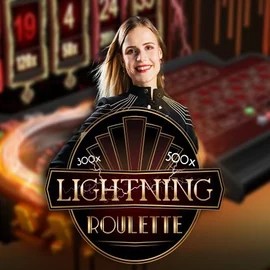 Lightning Roulette slot icon by Evolution, available at STSbet Casino