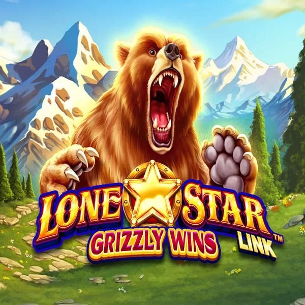 Slots logo of Lone Star Link Grizzly Wins from Greentube at STSbet Casino
