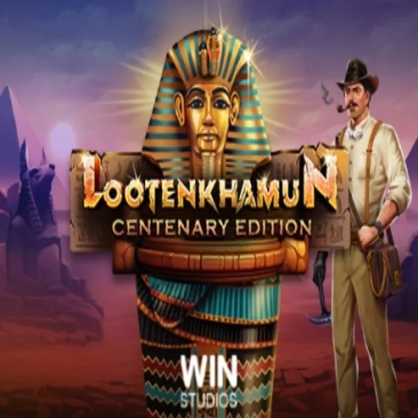 Loot'en Khamun the Dead Sea Scrolls online game logo by Win Studios on stsbetcasino.ca
