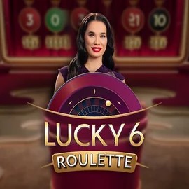 Lucky 6 Roulette logo by Pragmatic Play at STSbet Casino