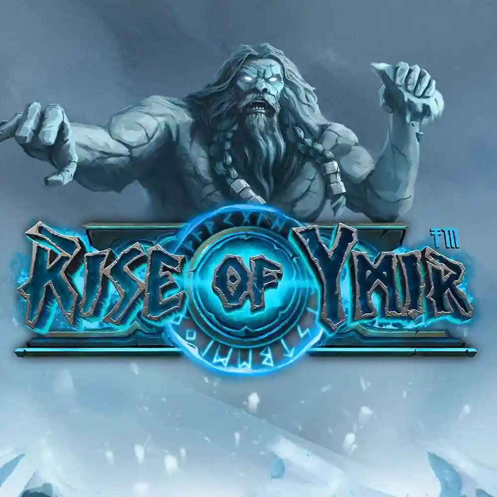 Rise of Ymir slot logo by Hacksaw Gaming at STSbet Casino