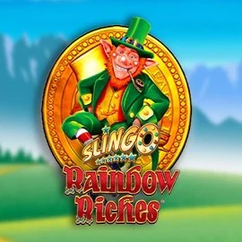 Slingo Rainbow Riches game by Gaming Realms – logo hosted on STSbet Casino
